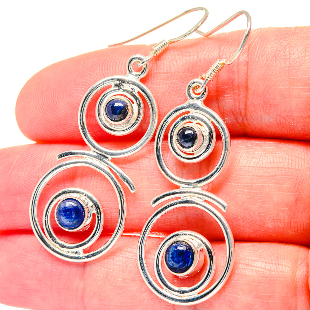 Kyanite Earrings handcrafted by Ana Silver Co - EARR423521