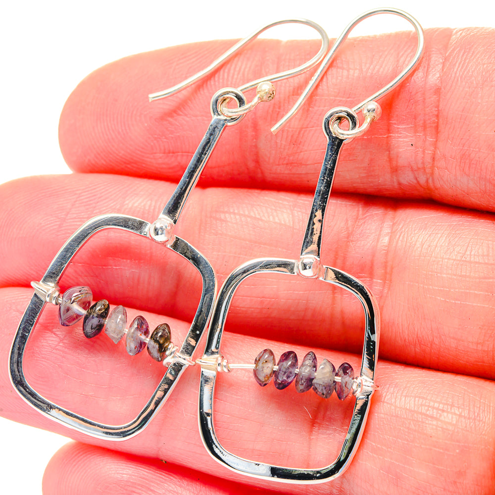 Tanzanite Earrings handcrafted by Ana Silver Co - EARR423530