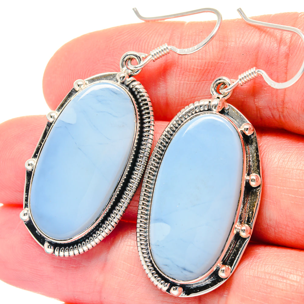 Owyhee Opal Earrings handcrafted by Ana Silver Co - EARR423532