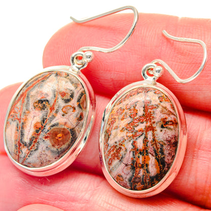 Poppy Jasper Earrings handcrafted by Ana Silver Co - EARR423549