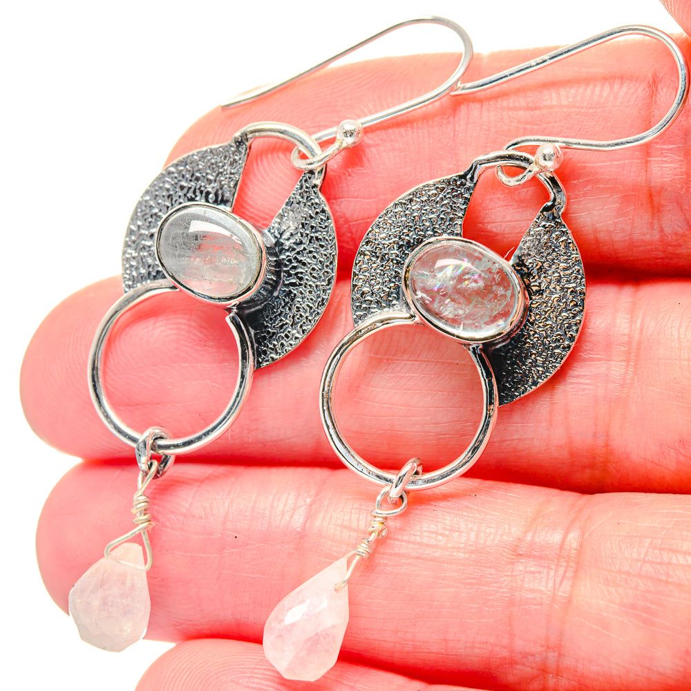 Aquamarine Earrings handcrafted by Ana Silver Co - EARR423554