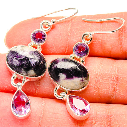 Kammererite Earrings handcrafted by Ana Silver Co - EARR423783