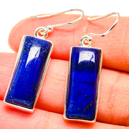 Lapis Lazuli Earrings handcrafted by Ana Silver Co - EARR423799