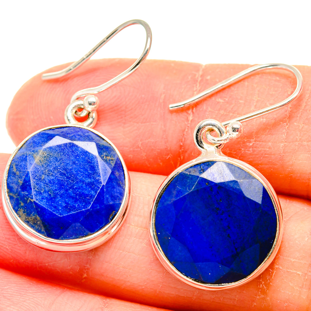 Lapis Lazuli Earrings handcrafted by Ana Silver Co - EARR423805