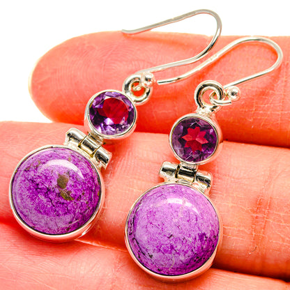 Stichtite Earrings handcrafted by Ana Silver Co - EARR423820