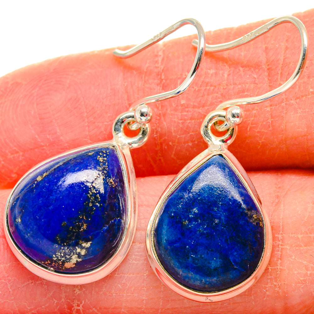 Lapis Lazuli Earrings handcrafted by Ana Silver Co - EARR423841