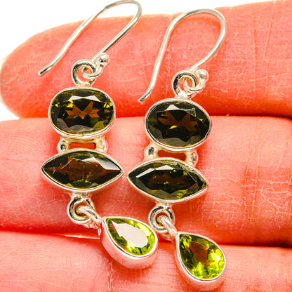 Peridot Earrings handcrafted by Ana Silver Co - EARR423849