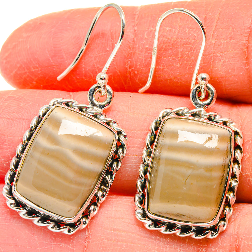 Imperial Jasper Earrings handcrafted by Ana Silver Co - EARR423852