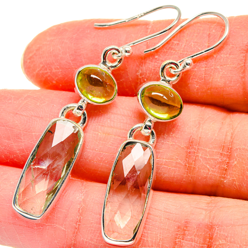 White Quartz Earrings handcrafted by Ana Silver Co - EARR423853