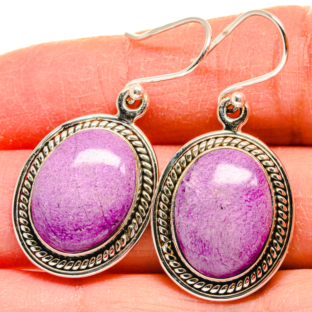 Stichtite Earrings handcrafted by Ana Silver Co - EARR423858