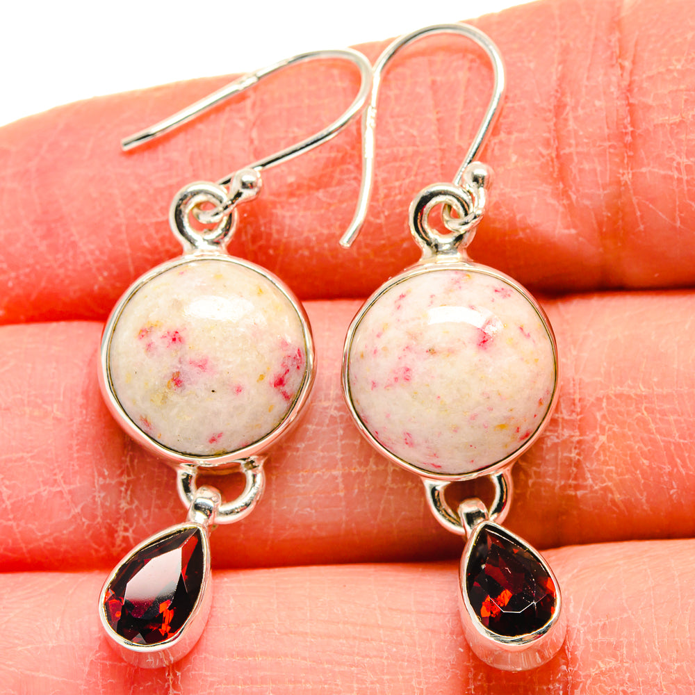 Cinnabar Earrings handcrafted by Ana Silver Co - EARR423861