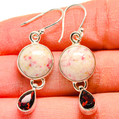 Cinnabar Earrings handcrafted by Ana Silver Co - EARR423861