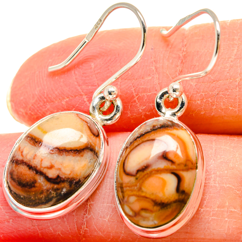 Mookaite Earrings handcrafted by Ana Silver Co - EARR423866