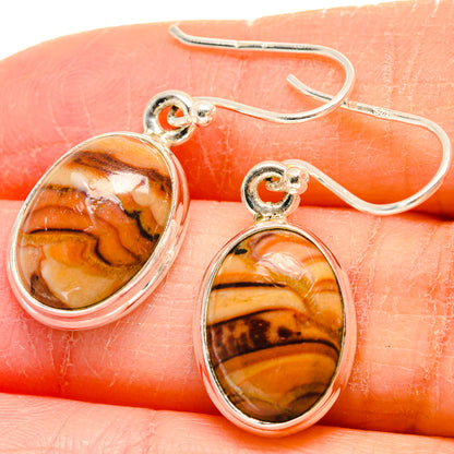 Imperial Jasper Earrings handcrafted by Ana Silver Co - EARR423871