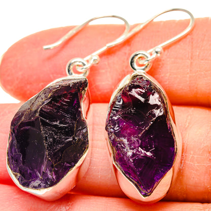 Amethyst Earrings handcrafted by Ana Silver Co - EARR423875