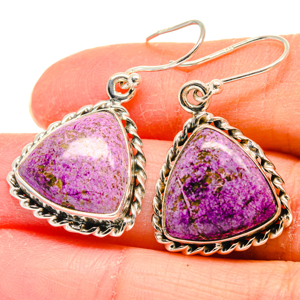 Stichtite Earrings handcrafted by Ana Silver Co - EARR423881