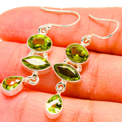 Peridot Earrings handcrafted by Ana Silver Co - EARR423894