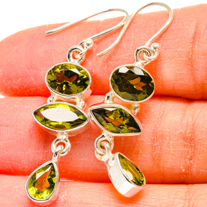 Peridot Earrings handcrafted by Ana Silver Co - EARR423906