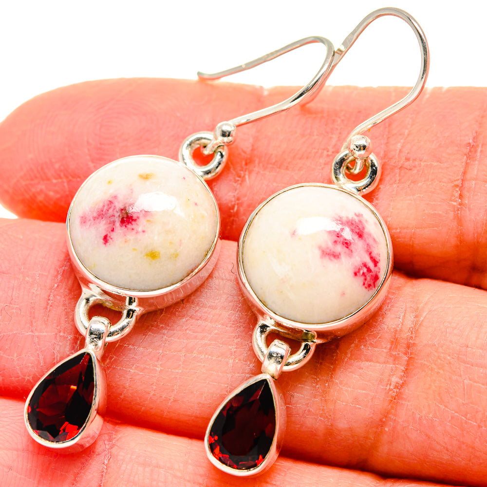 Cinnabar Earrings handcrafted by Ana Silver Co - EARR423917