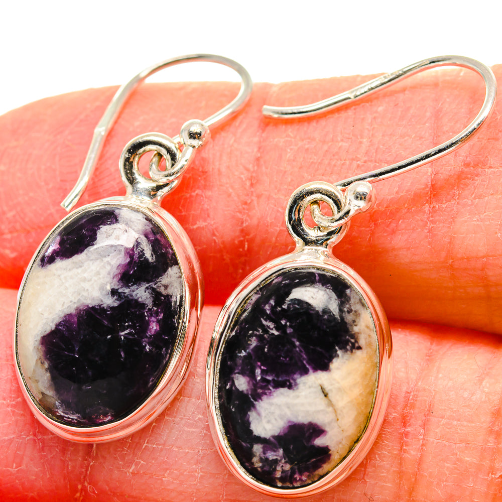 Kammererite Earrings handcrafted by Ana Silver Co - EARR423926