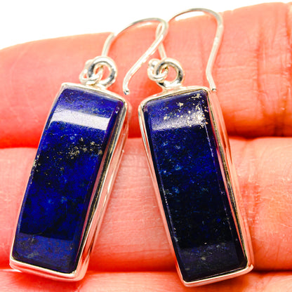 Lapis Lazuli Earrings handcrafted by Ana Silver Co - EARR423952