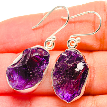 Amethyst Earrings handcrafted by Ana Silver Co - EARR423960