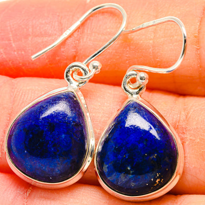 Lapis Lazuli Earrings handcrafted by Ana Silver Co - EARR423988