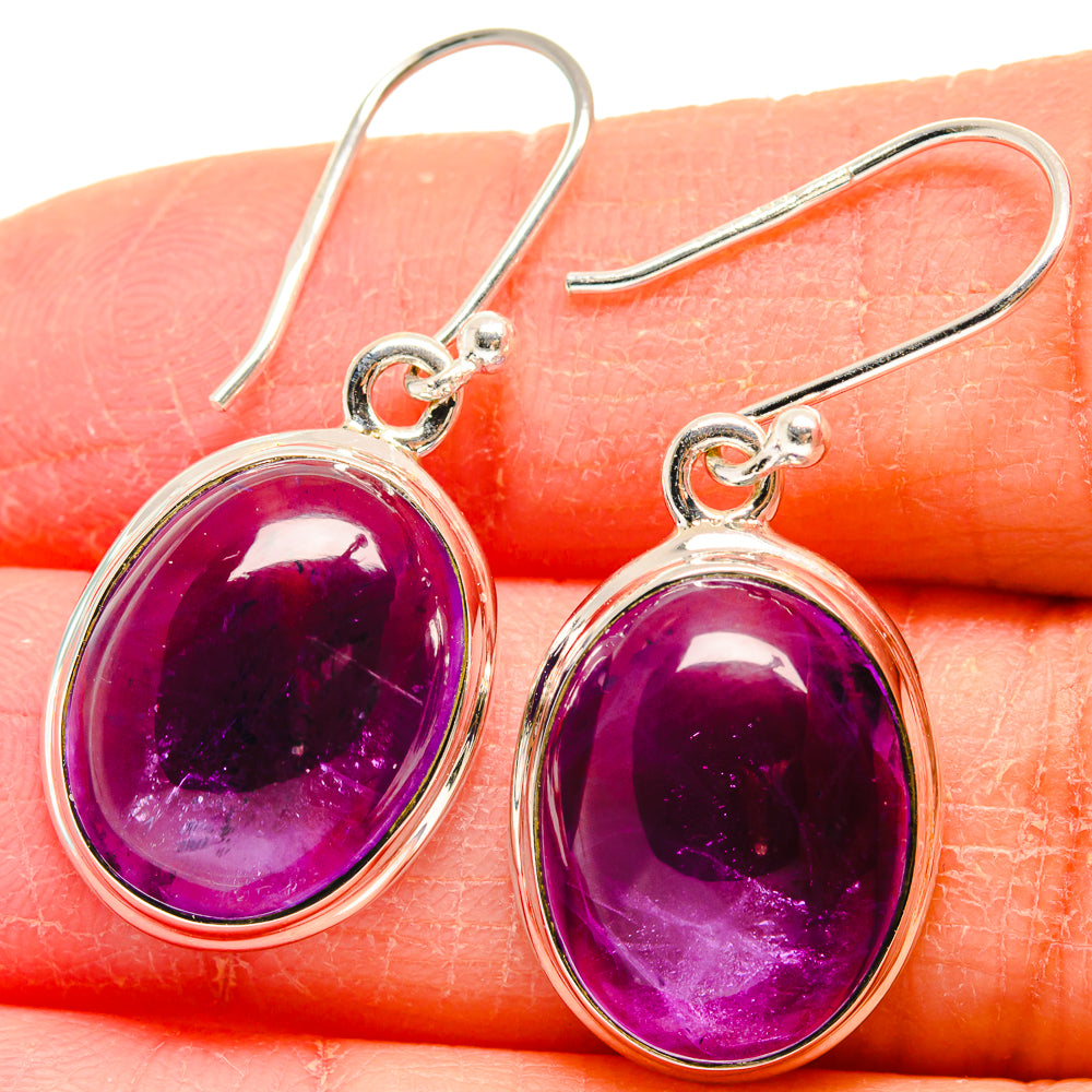 Amethyst Earrings handcrafted by Ana Silver Co - EARR423992