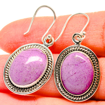 Stichtite Earrings handcrafted by Ana Silver Co - EARR424007