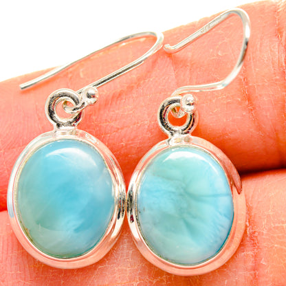 Larimar Earrings handcrafted by Ana Silver Co - EARR424026