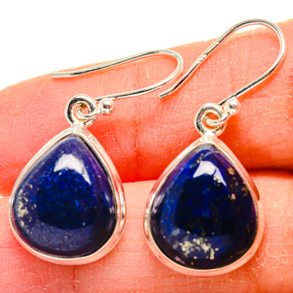 Lapis Lazuli Earrings handcrafted by Ana Silver Co - EARR424027
