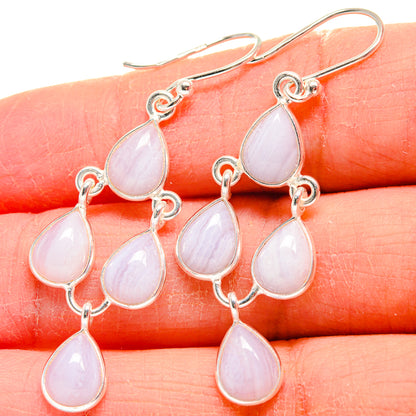 Rainbow Moonstone Earrings handcrafted by Ana Silver Co - EARR424050