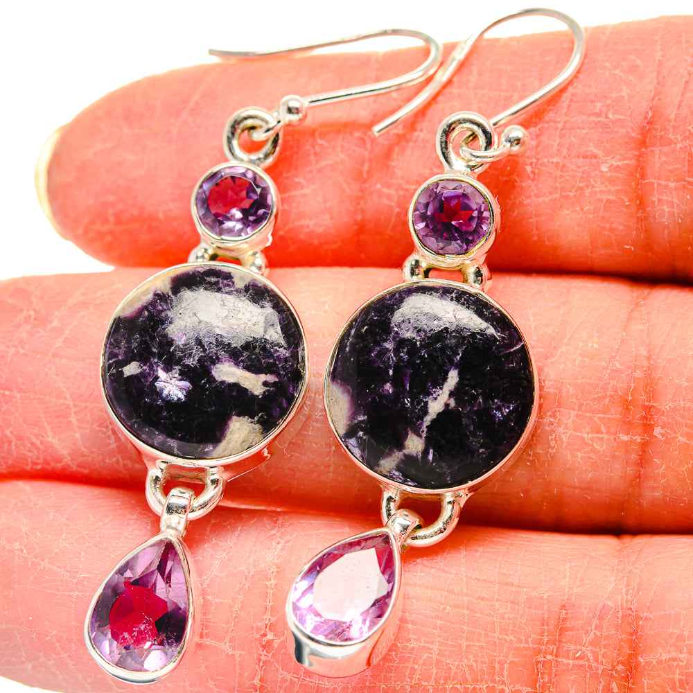 Kammererite Earrings handcrafted by Ana Silver Co - EARR424063