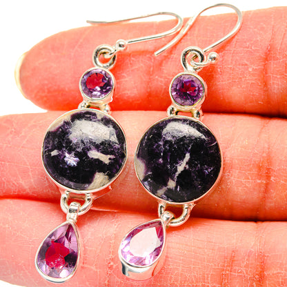 Kammererite Earrings handcrafted by Ana Silver Co - EARR424063