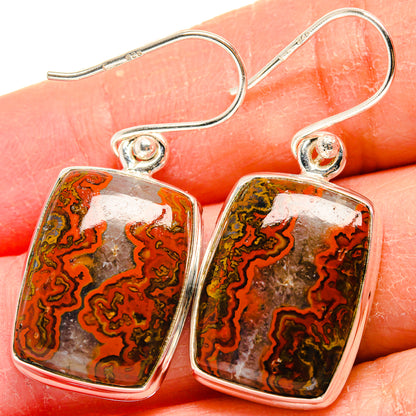 Moroccan Agate Earrings handcrafted by Ana Silver Co - EARR424100