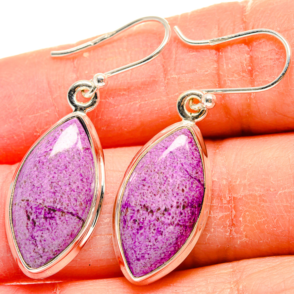 Stichtite Earrings handcrafted by Ana Silver Co - EARR424101