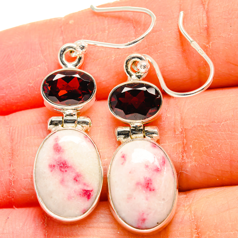 Cinnabar Earrings handcrafted by Ana Silver Co - EARR424103
