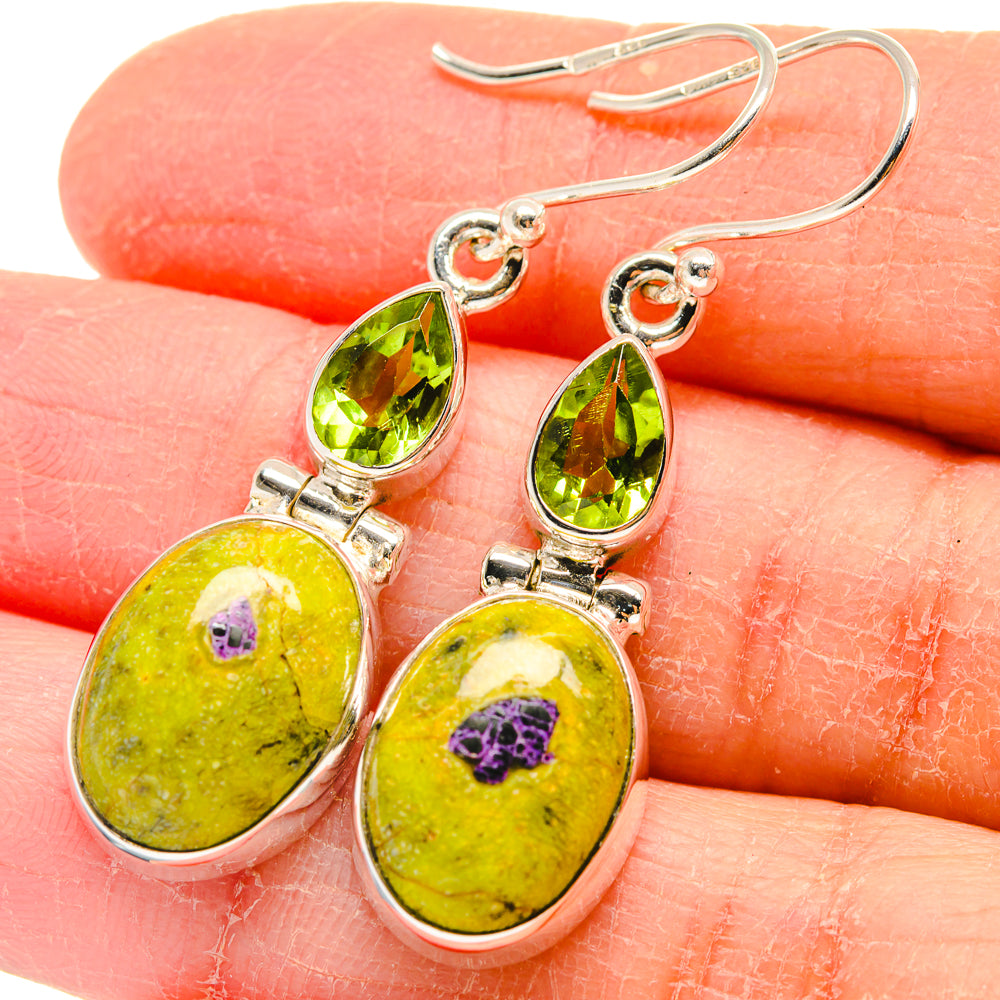 Atlantisite Earrings handcrafted by Ana Silver Co - EARR424111