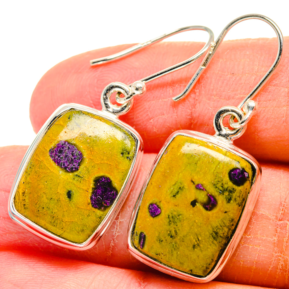 Atlantisite Earrings handcrafted by Ana Silver Co - EARR424116