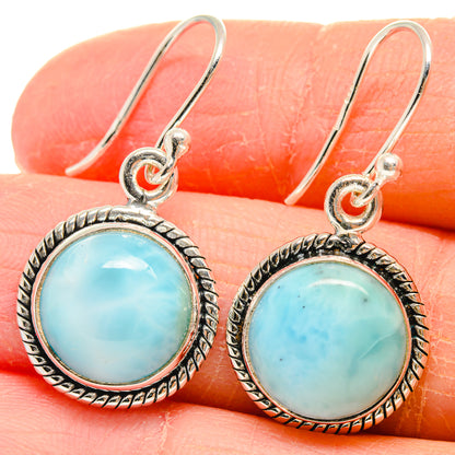 Larimar Earrings handcrafted by Ana Silver Co - EARR424162
