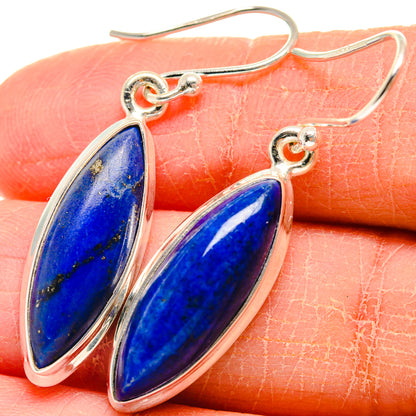 Lapis Lazuli Earrings handcrafted by Ana Silver Co - EARR424168