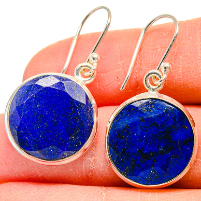 Lapis Lazuli Earrings handcrafted by Ana Silver Co - EARR424208
