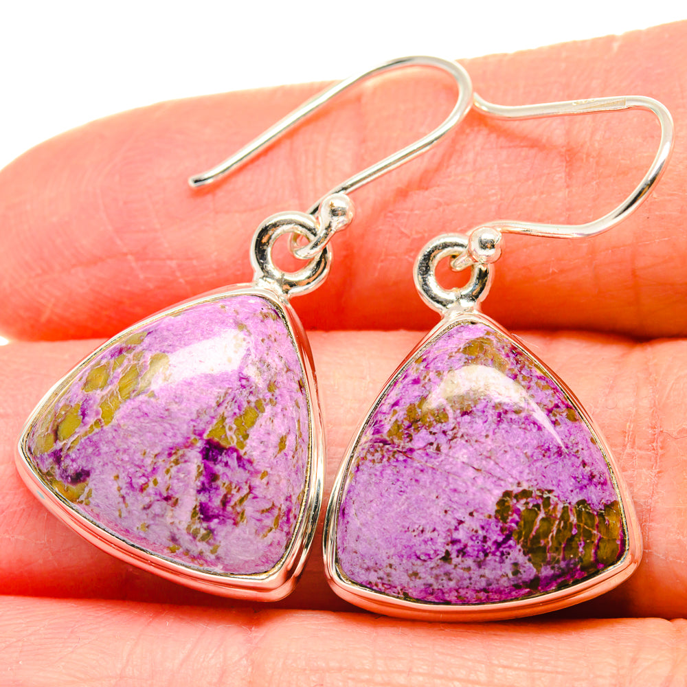 Stichtite Earrings handcrafted by Ana Silver Co - EARR424219
