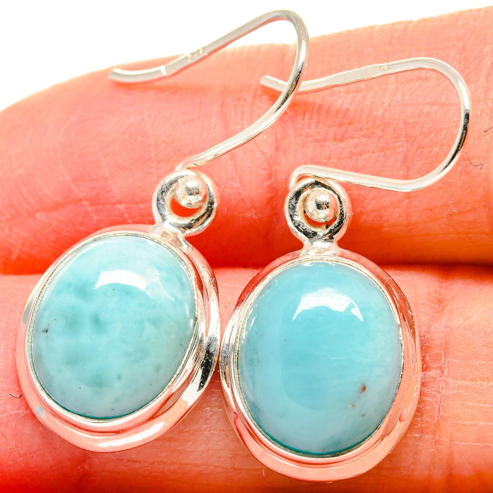 Larimar Earrings handcrafted by Ana Silver Co - EARR424220