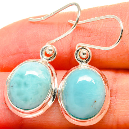 Larimar Earrings handcrafted by Ana Silver Co - EARR424220