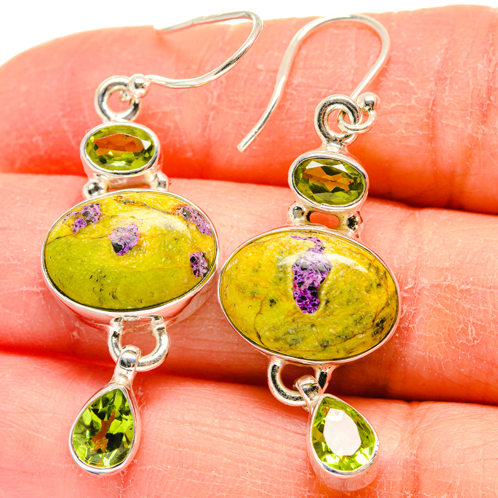 Atlantisite Earrings handcrafted by Ana Silver Co - EARR424227
