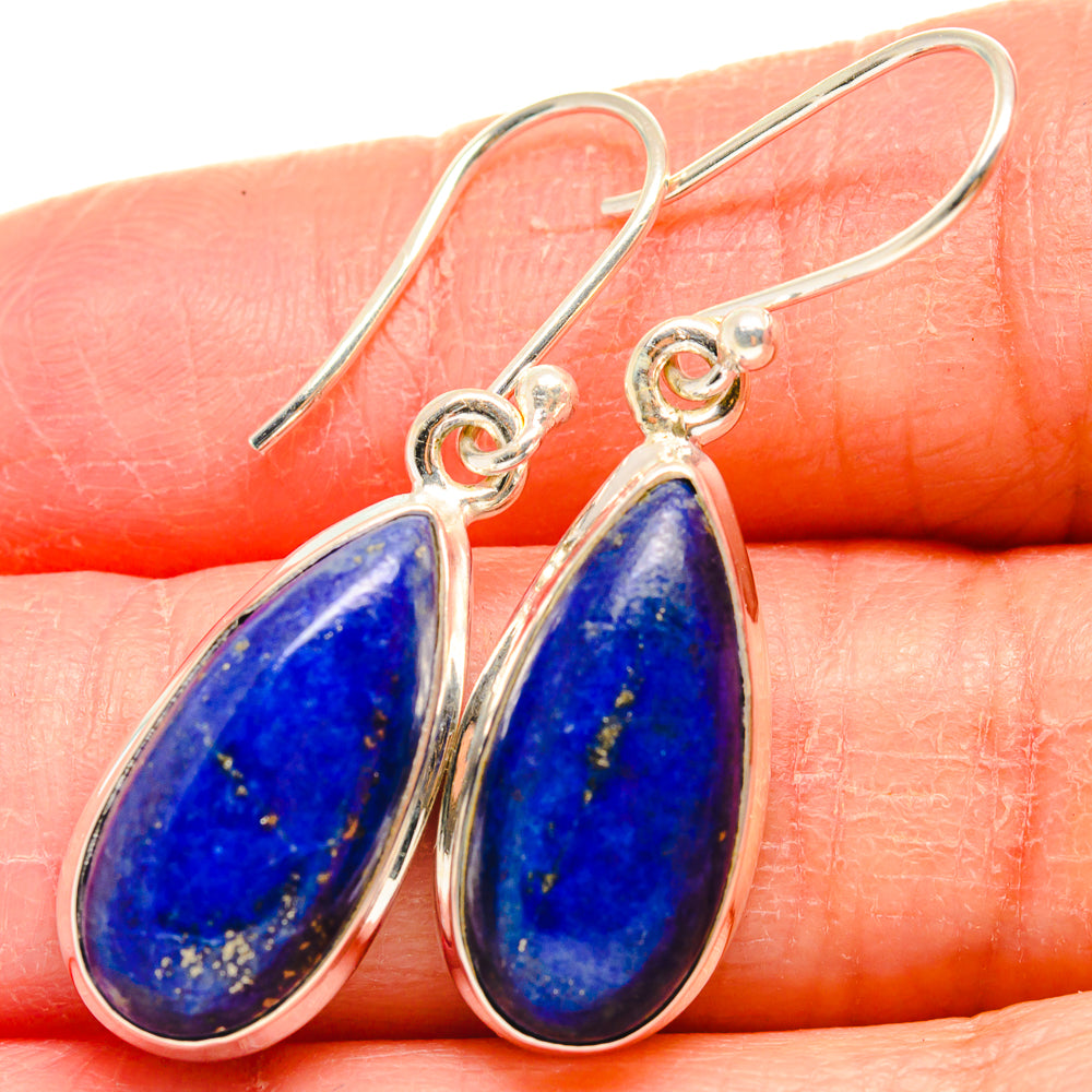 Lapis Lazuli Earrings handcrafted by Ana Silver Co - EARR424246