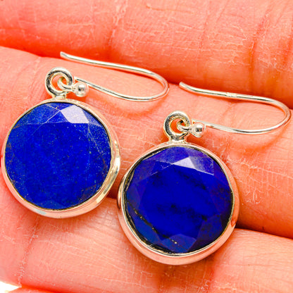 Lapis Lazuli Earrings handcrafted by Ana Silver Co - EARR424263
