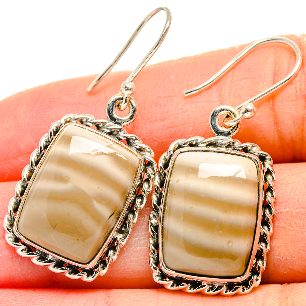 Imperial Jasper Earrings handcrafted by Ana Silver Co - EARR424271