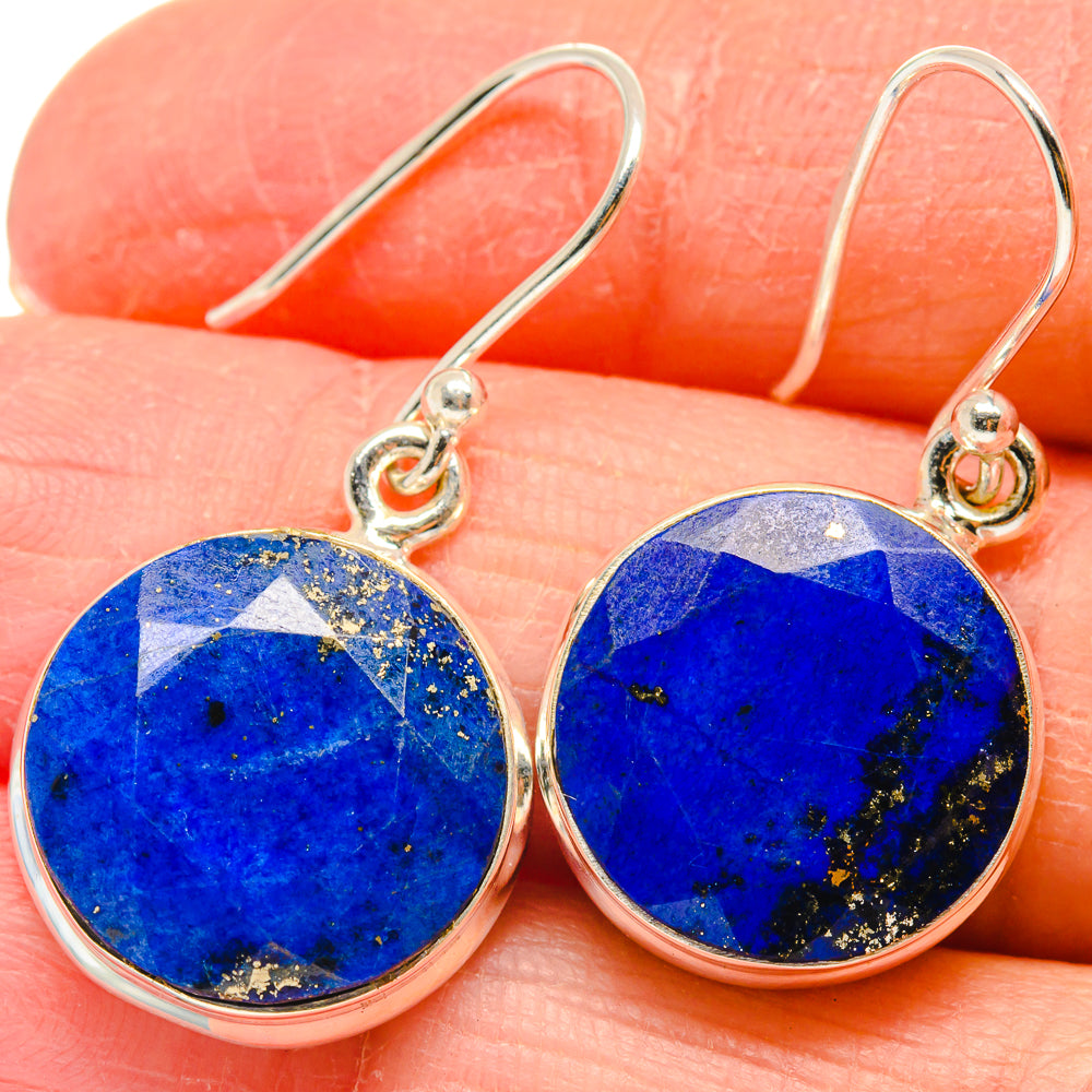 Lapis Lazuli Earrings handcrafted by Ana Silver Co - EARR424314